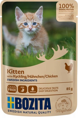 Bozita kitten Kyckling i sås 85 g